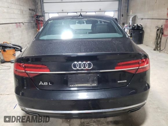 2015 Audi A8 3.0T with VIN WAU3GAFD9FN023200, listed as a Copart auction lot 59856315 with 140,472 mi miles and Salvage title. Bid and sale history available at DreamBid. Image 6.