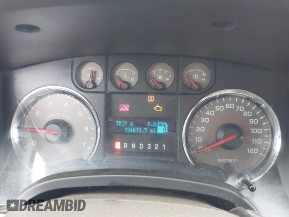 2009 Ford F-150 STX with VIN 1FTRX14869FA31269, listed as a IAAI auction lot 42633034 with 134,813 mi miles and . Bid and sale history available at DreamBid. Image 7.