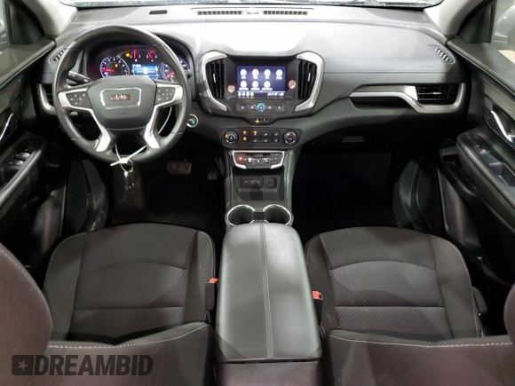 2024 GMC Terrain SLE z VIN 3GKALMEG0RL372967, wystawiony jako Copart lot #59143945 z przebiegiem 26 511 mil mil oraz Czysty tytuł • Clean title. Historia ofert i sprzedaży dostępna na DreamBid. Obrazek 8.