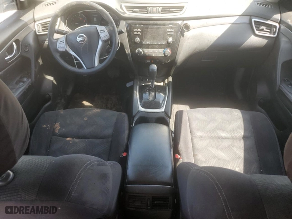 2016 Nissan Rogue S with VIN JN8AT2MV1GW151826, listed as a Copart auction lot 52304785 with 106,835 mi miles and Salvage Title. Bid and sale history available at carsss.com. Image 8.