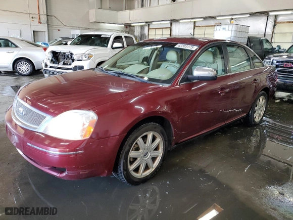 2007 Ford Five Hundred Limited with VIN 1FAHP28177G114107, listed as a Copart auction lot 42203175 with 197,186 mi miles and Salvage Title. Bid and sale history available at carsss.com. Image 1.