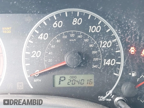 2009 Toyota Corolla with VIN JTDBL40E099056371, listed as a IAAI auction lot 42132122 with 204,016 mi miles and . Bid and sale history available at DreamBid. Image 7.