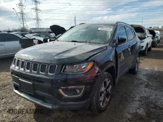 2018 Jeep Compass Limited with VIN 3C4NJDCB3JT180277, listed as a Copart auction lot 43938645 with 83,736 mi miles and Salvage Title. Bid and sale history available at carsss.com. Image 1.