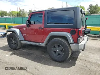 2012 Jeep Wrangler Sport with VIN 1C4AJWAG4CL278063, listed as a Copart auction lot 56313005 with 109,998 mi miles and Salvage title. Bid and sale history available at DreamBid. Image 2.