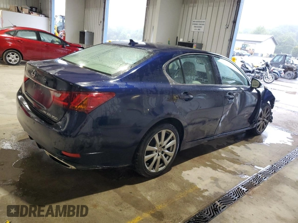 2013 Lexus GS 350 with VIN JTHCE1BL0D5002303, listed as a Copart auction lot 73346774 with 126,641 mi miles and Salvage Title. Bid and sale history available at carsss.com. Image 3.