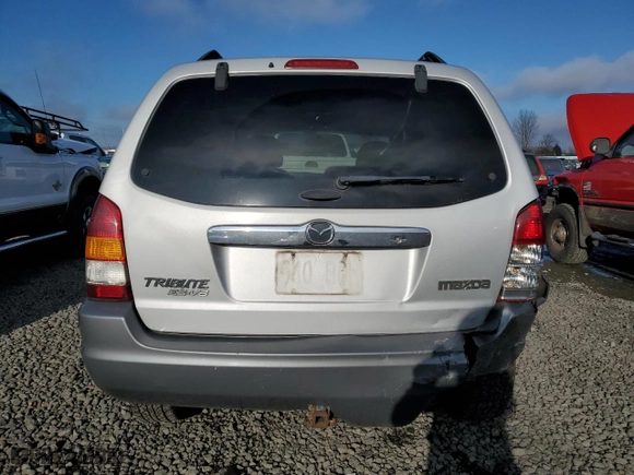 2002 Mazda Tribute LX with VIN 4F2YU08172KM07132, listed as a Copart auction lot 88075055 with 133,872 mi miles and Salvage Title. Bid and sale history available at carsss.com. Image 6.