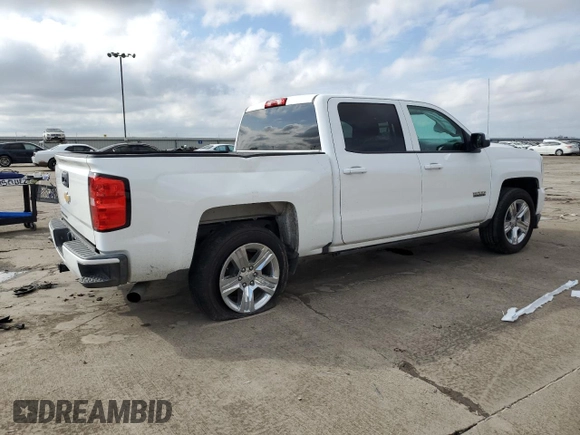 2018 Chevrolet Silverado 1500 Custom with VIN 3GCPCPECXJG390071, listed as a Copart auction lot 83893784 with 79,555 mi miles and Clean Title. Bid and sale history available at DreamBid. Image 3.