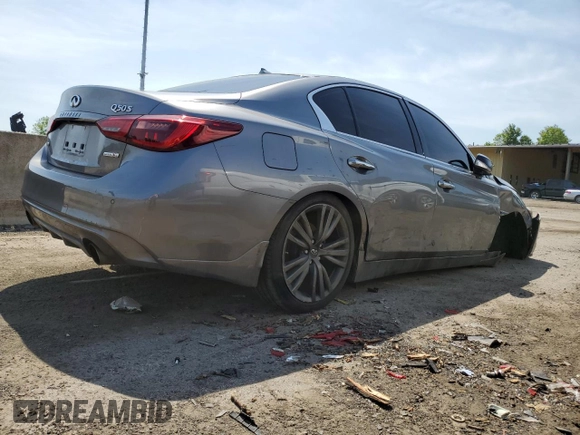 2020 Infiniti Q50 Pure с VIN JN1EV7AR6LM253692, выставлен на аукционе Copart как лот 59206304 с пробегом 55 990 миль миль и На запчасти • Non repairable. История ставок и продаж доступна на DreamBid. Изображение 3.