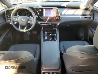 2025 Lexus RX 350 with VIN 2T2BAMBA0SC052350, listed as a Copart auction lot 84673124 with 528 mi miles and Salvage title. Bid and sale history available at DreamBid. Image 8.