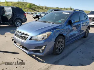 2015 Subaru Impreza Special Sports Premium with VIN JF1GPAT68F9236907, listed as a Copart auction lot 60736205 with 105,946 mi miles and Salvage title. Bid and sale history available at DreamBid. Image 1.