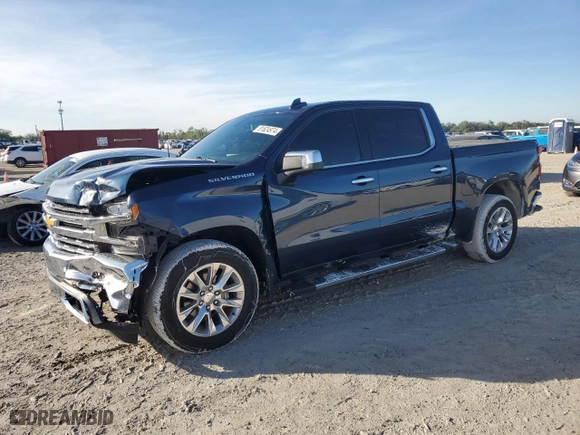 2019 Chevrolet Silverado 1500 LTZ with VIN 1GCPWEEDXKZ196517, listed as a Copart auction lot 81624974 with 59,903 mi miles and Salvage Title. Bid and sale history available at carsss.com. Image 1.