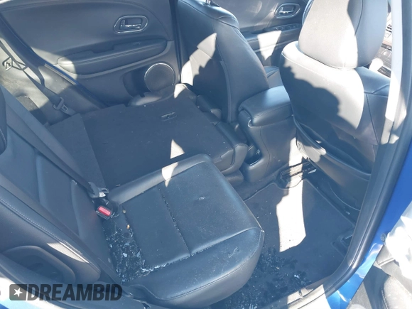 2018 Honda HR-V EX-L Navi with VIN 3CZRU6H74JM705814, listed as a IAAI auction lot 41296671 with 56,702 mi miles. Bid and sale history available at carsss.com. Image 8.