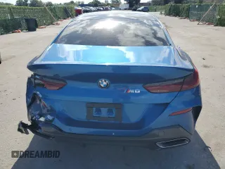 2020 BMW 8 Series 840i with VIN WBAGV2C01LCD29736, listed as a Copart auction lot 57632994 with 36,157 mi miles and Salvage Title. Bid and sale history available at carsss.com. Image 6.