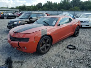 2012 Chevrolet Camaro 1LT with VIN 2G1FB1E36C9128498, listed as a Copart auction lot 65527424 with 183,721 mi miles and Salvage title. Bid and sale history available at DreamBid. Image 1.