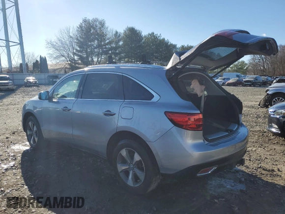 2016 Acura MDX z VIN 5FRYD4H28GB024352, wystawiony jako Copart lot #83268914 z przebiegiem 79 962 mil mil oraz Szkoda całkowita • Salvage title. Historia ofert i sprzedaży dostępna na DreamBid. Obrazek 2.