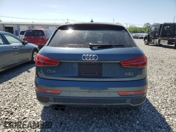 2017 Audi Q3 Prestige with VIN WA1GCCFS7HR007531, listed as a Copart auction lot 62000965 with 72,841 mi miles and Salvage title. Bid and sale history available at DreamBid. Image 6.