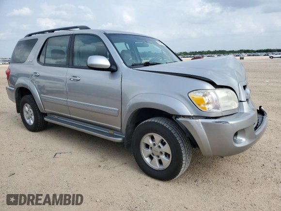 2007 Toyota Sequoia SR5 with VIN 5TDZT34A27S292597, listed as a Copart auction lot 54912925 with 212,463 mi miles and Salvage Title. Bid and sale history available at carsss.com. Image 4.
