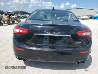 2018 Maserati Ghibli GranSport with VIN ZAM57XSSXJ1300791, listed as a Copart auction lot 72569914 with 103,484 mi miles and Salvage Title. Bid and sale history available at carsss.com. Image 6.