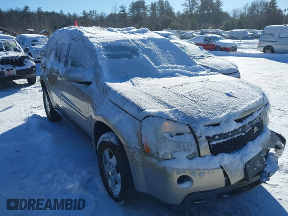 2007 Chevrolet Equinox LT with VIN 2CNDL73F676074568, listed as a IAAI auction lot 41365607 with 108,091 mi miles. Bid and sale history available at carsss.com. Image 1.