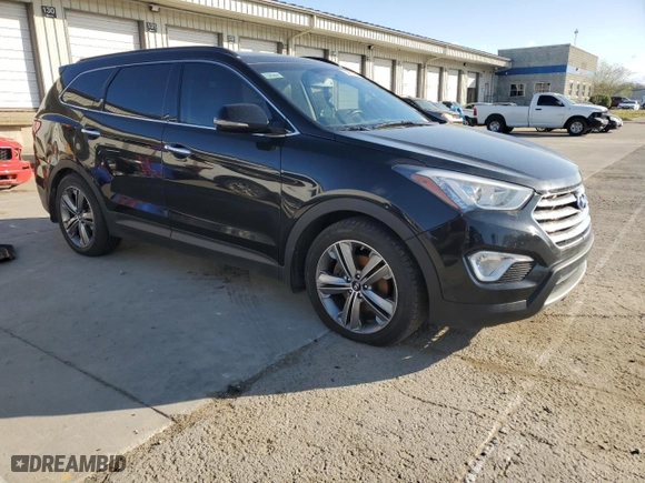 2014 Hyundai Santa Fe Limited with VIN KM8SRDHF2EU086485, listed as a Copart auction lot 52961685 with 120,868 mi miles and Clean Title. Bid and sale history available at carsss.com. Image 4.