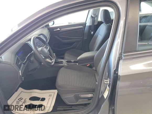 2024 Volkswagen Jetta S with VIN 3VW5M7BU5RM079143, listed as a IAAI auction lot 42851039 with 22,619 mi miles and . Bid and sale history available at DreamBid. Image 6.