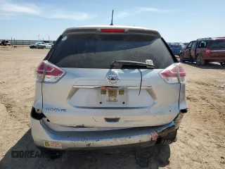 2016 Nissan Rogue SV with VIN JN8AT2MT1GW008955, listed as a Copart auction lot 51299525 with 157,568 mi miles and Salvage Title. Bid and sale history available at carsss.com. Image 6.