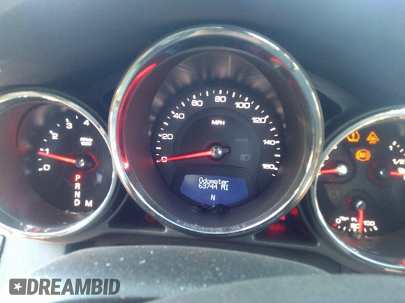 2008 Cadillac CTS AWD w/1SB with VIN 1G6DT57V980188992, listed as a IAAI auction lot 40945087 with 63,744 mi miles. Bid and sale history available at carsss.com. Image 7.