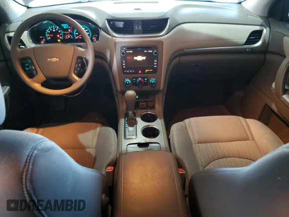 2017 Chevrolet Traverse LS with VIN 1GNKRFED3HJ134530, listed as a Copart auction lot 50065145 with 86,762 mi miles and Salvage Title. Bid and sale history available at DreamBid. Image 8.