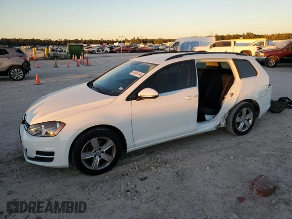 2015 Volkswagen Golf SE with VIN 3VWCA7AU1FM517119, listed as a Copart auction lot 80885134 with 62,106 mi miles and Salvage Title. Bid and sale history available at DreamBid. Image 1.