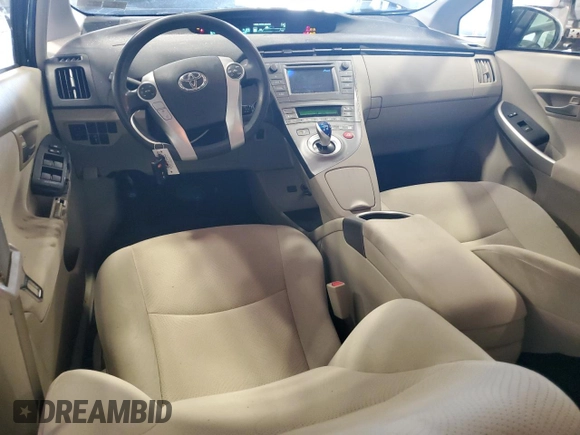 2014 Toyota Prius Four with VIN JTDKN3DU5E1750987, listed as a Copart auction lot 61462325 with 67,808 mi miles and Salvage title. Bid and sale history available at DreamBid. Image 8.