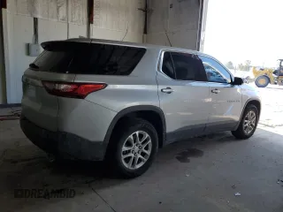 2019 Chevrolet Traverse LS with VIN 1GNERFKW1KJ166824, listed as a Copart auction lot 88951175 with 94,100 mi miles and Salvage Title. Bid and sale history available at carsss.com. Image 3.