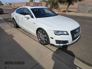 2014 Audi A7 3.0 Premium Plus with VIN WAUWGAFCXEN034032, listed as a Copart auction lot 49826475 with 119,065 mi miles and Salvage Title. Bid and sale history available at carsss.com. Image 1.