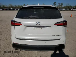 2015 Lexus NX 200t with VIN JTJYARBZ7F2004122, listed as a Copart auction lot 49131895 with 0 mi miles and Salvage Title. Bid and sale history available at carsss.com. Image 6.