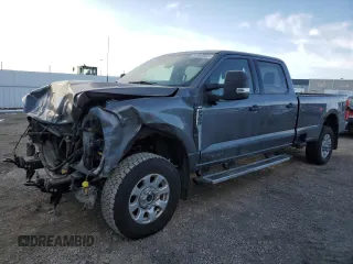 2024 Ford F-350 XL with VIN 1FT8W3BT2REC77002, listed as a Copart auction lot 51663605 with 51,541 mi miles and Salvage title. Bid and sale history available at DreamBid. Image 1.