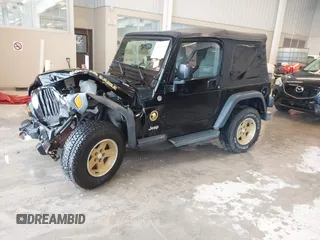 2006 Jeep Wrangler Sport with VIN 1J4FA49S96P733712, listed as a IAAI auction lot 41572913 with 93,511 mi miles. Bid and sale history available at carsss.com. Image 20.