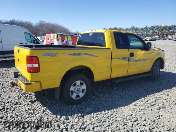2004 Ford F-150 STX with VIN 1FTRX14WX4KC23180, listed as a Copart auction lot 47877655 with 144,269 mi miles and Salvage title. Bid and sale history available at DreamBid. Image 3.