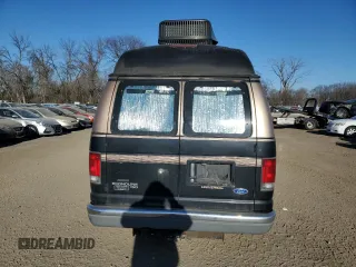1997 Ford Econoline Commercial with VIN 1FDEE14L6VHB06605, listed as a Copart auction lot 83043224 with 207,938 mi miles and Salvage Title. Bid and sale history available at carsss.com. Image 6.