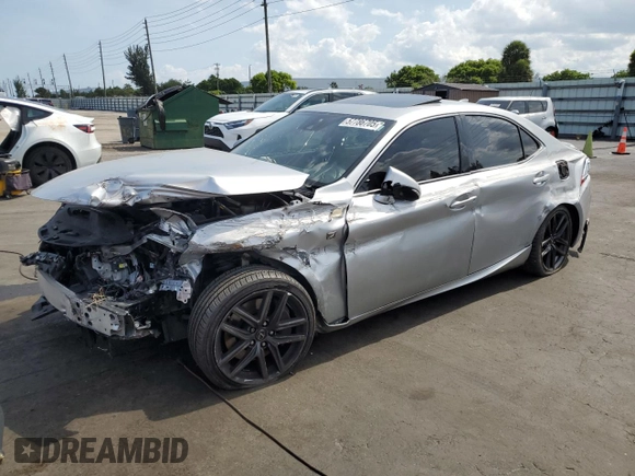 2018 Lexus IS 300 z VIN JTHBA1D23J5078038, wystawiony jako Copart lot #57786705 z przebiegiem 98 848 mil mil oraz Szkoda całkowita • Salvage title. Historia ofert i sprzedaży dostępna na DreamBid. Obrazek 1.
