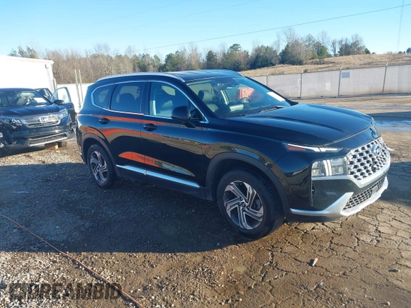 2022 Hyundai Santa Fe SEL with VIN 5NMS24AJXNH375497, listed as a IAAI auction lot 41390349 with 77,067 mi miles and . Bid and sale history available at DreamBid. Image 1.