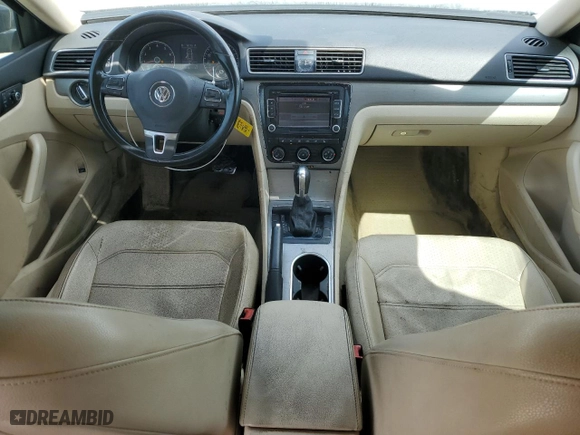 2014 Volkswagen Passat SE w/Sunroof with VIN 1VWBS7A39EC086853, listed as a Copart auction lot 49458675 with 118,148 mi miles and Non Repairable. Bid and sale history available at carsss.com. Image 8.