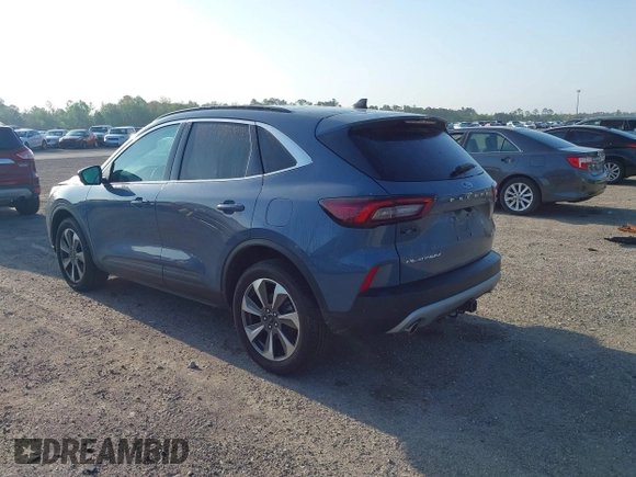 2024 Ford Escape Platinum with VIN 1FMCU9JA7RUB60892, listed as a IAAI auction lot 41918120 with 3,308 mi miles and . Bid and sale history available at DreamBid. Image 3.