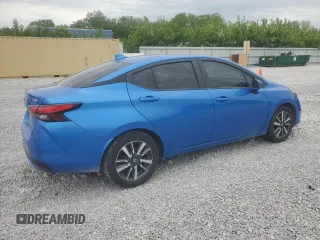 2021 Nissan Versa SV with VIN 3N1CN8EV3ML869155, listed as a Copart auction lot 57841325 with 82,711 mi miles and Salvage title. Bid and sale history available at DreamBid. Image 3.