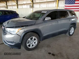 2019 GMC Acadia SLE z VIN 1GKKNKLA8KZ134168, wystawiony jako Copart lot #55532645 z przebiegiem 57 677 mil mil oraz Szkoda całkowita • Salvage title. Historia ofert i sprzedaży dostępna na DreamBid. Obrazek 1.