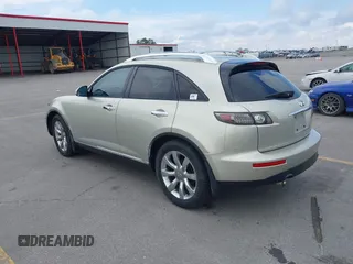2007 Infiniti FX with VIN JNRAS08W77X205825, listed as a IAAI auction lot 42355789 with 146,275 mi miles and . Bid and sale history available at DreamBid. Image 3.