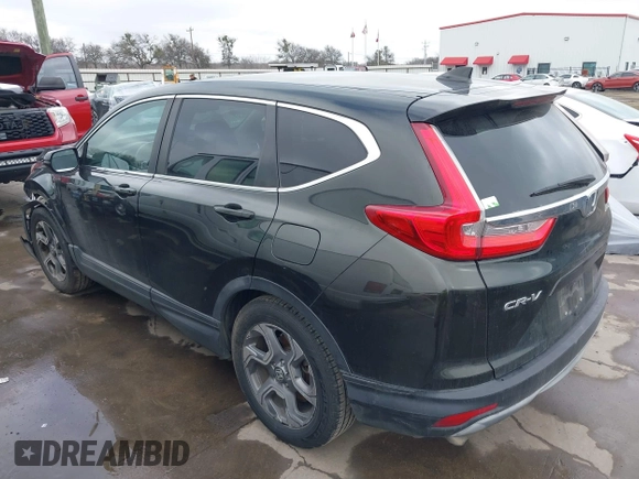 2017 Honda CR-V EX-L with VIN 7FARW1H85HE031980, listed as a IAAI auction lot 41629514 with 88,255 mi miles. Bid and sale history available at carsss.com. Image 3.
