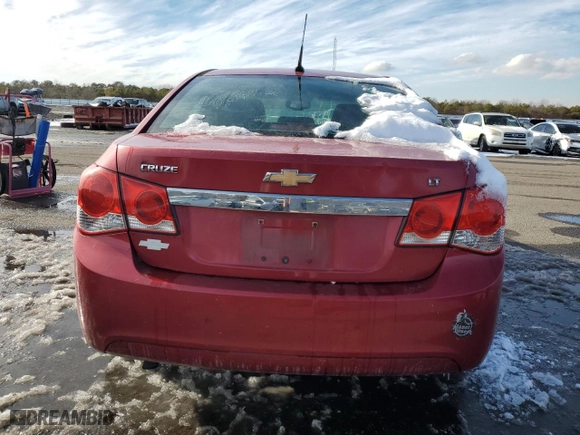 2011 Chevrolet Cruze LT w/2LT with VIN 1G1PG5S94B7141093, listed as a Copart auction lot 42037285 with 125,311 mi miles and Clean Title. Bid and sale history available at carsss.com. Image 6.