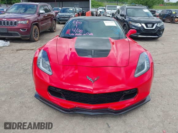 2018 Chevrolet Corvette Z06 2LZ with VIN 1G1YS2D60J5600795, listed as a IAAI auction lot 42217399 with 17,427 mi miles and . Bid and sale history available at DreamBid. Image 13.