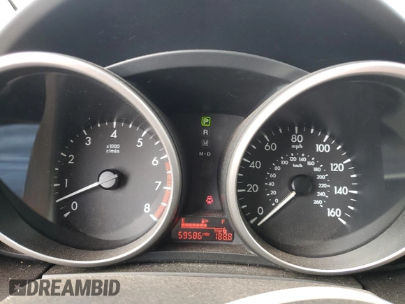 2015 Mazda 5 Touring with VIN JM1CW2CL5F0185622, listed as a Copart auction lot 86404414 with 59,586 mi miles and Salvage Title. Bid and sale history available at carsss.com. Image 9.