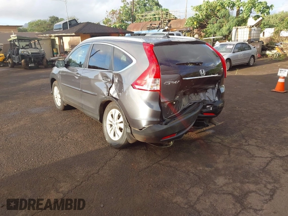 2014 Honda CR-V EX-L with VIN 2HKRM4H71EH602713, listed as a IAAI auction lot 41720322 with 39,294 mi miles. Bid and sale history available at carsss.com. Image 3.