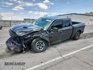 2016 Ram 1500 Rebel with VIN 1C6RR7YT1GS315268, listed as a Copart auction lot 59522255 with 82,347 mi miles and Salvage title. Bid and sale history available at DreamBid. Image 1.